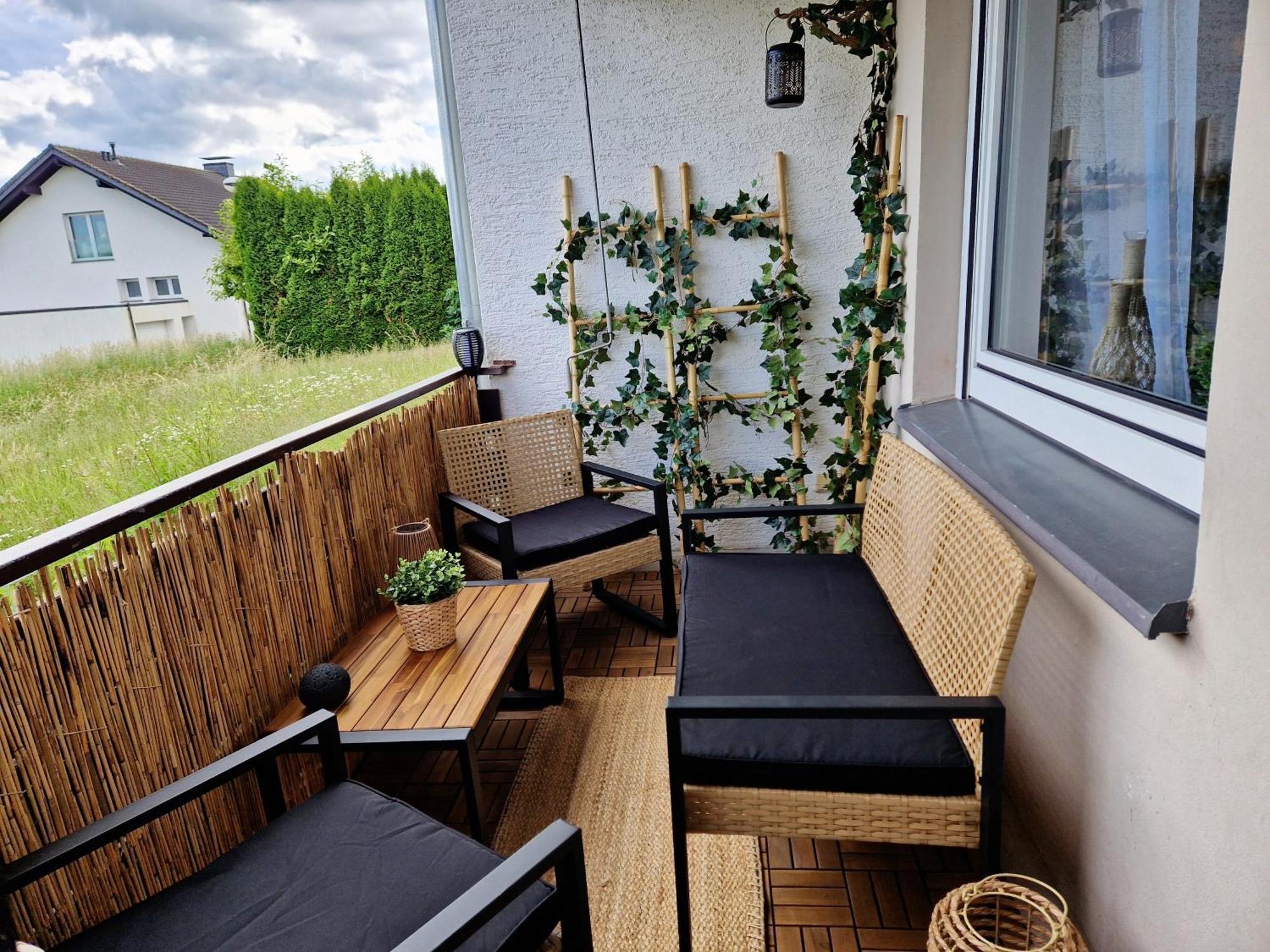 Ferienwohnung Sonnenhang Im Boho-Stil Mit Balkon Möhnesee Exterior foto