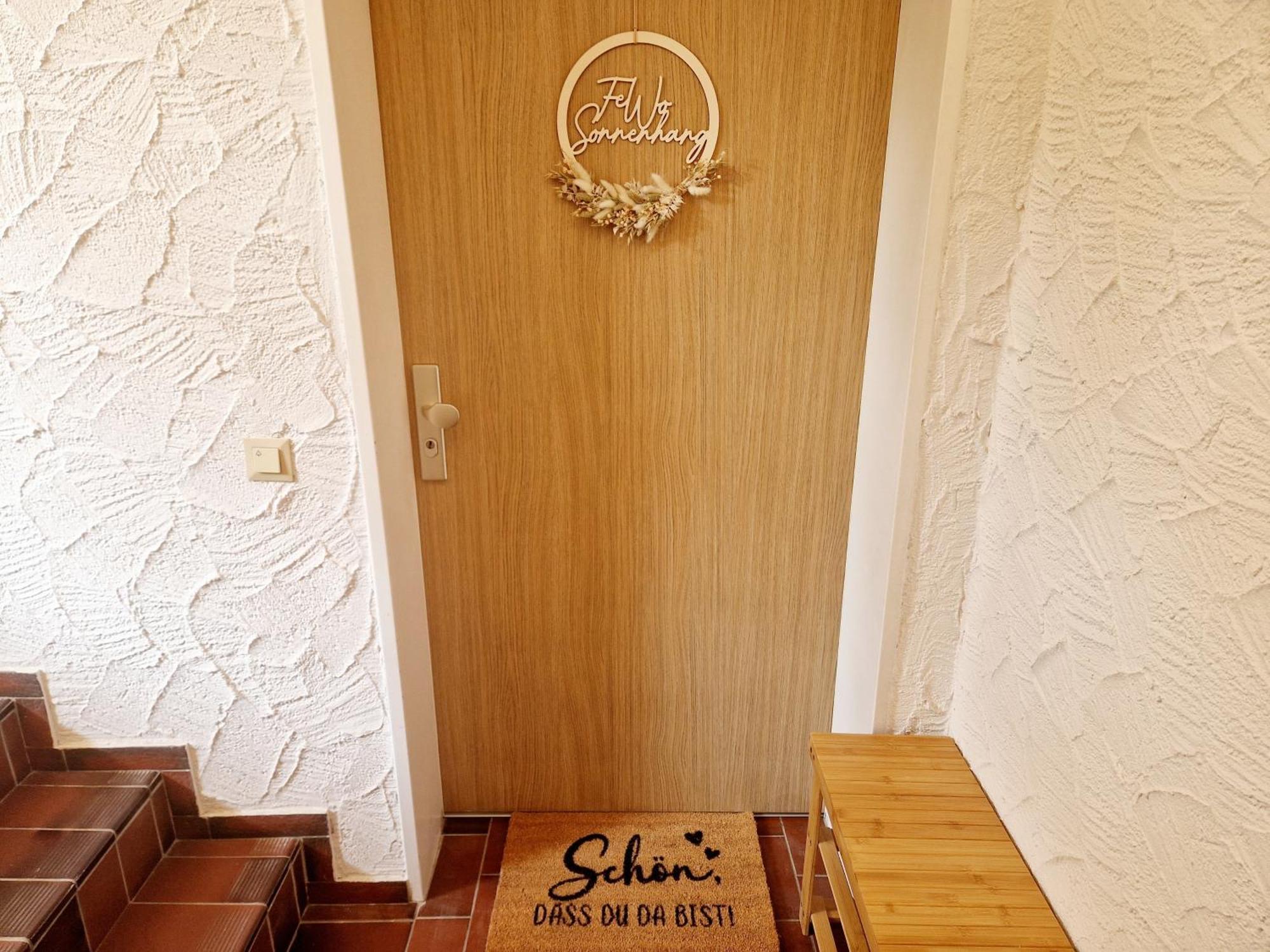 Ferienwohnung Sonnenhang Im Boho-Stil Mit Balkon Möhnesee Exterior foto
